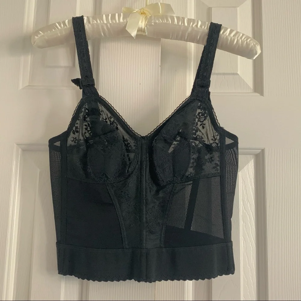1960s Charmode Lace Corset Bustier - Picture 13 of 13